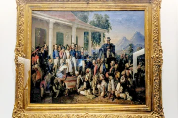 Penangkapan Pangeran Diponegoro karya Raden Saleh