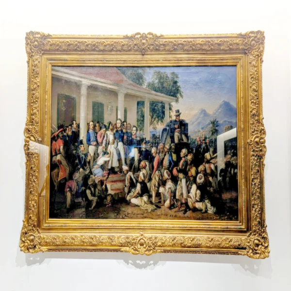 Penangkapan Pangeran Diponegoro karya Raden Saleh