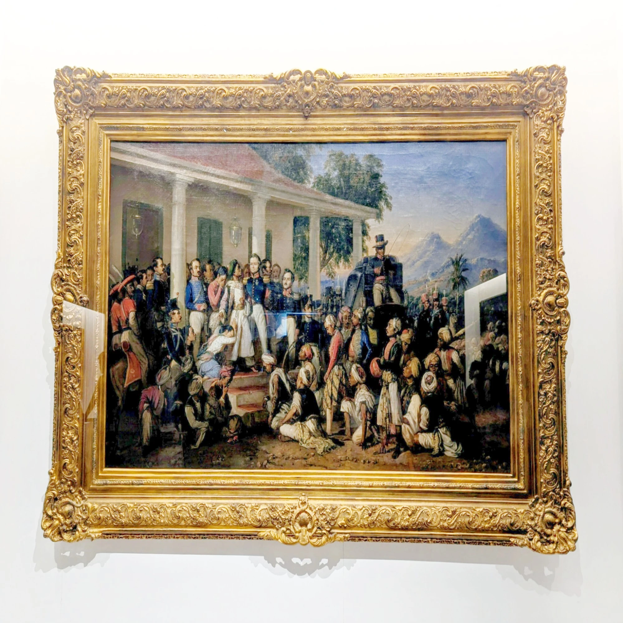 Penangkapan Pangeran Diponegoro karya Raden Saleh